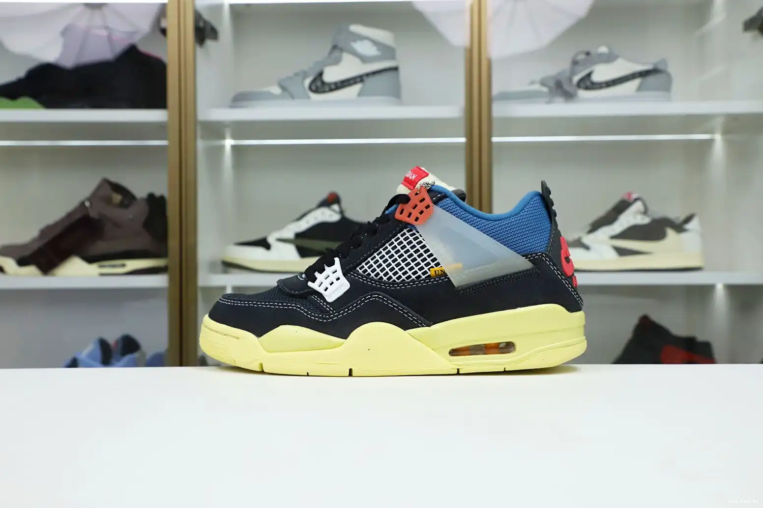 JORDAN RETRO Kimikick NOIR' AIR LA UNION X 'OFF 4 0808